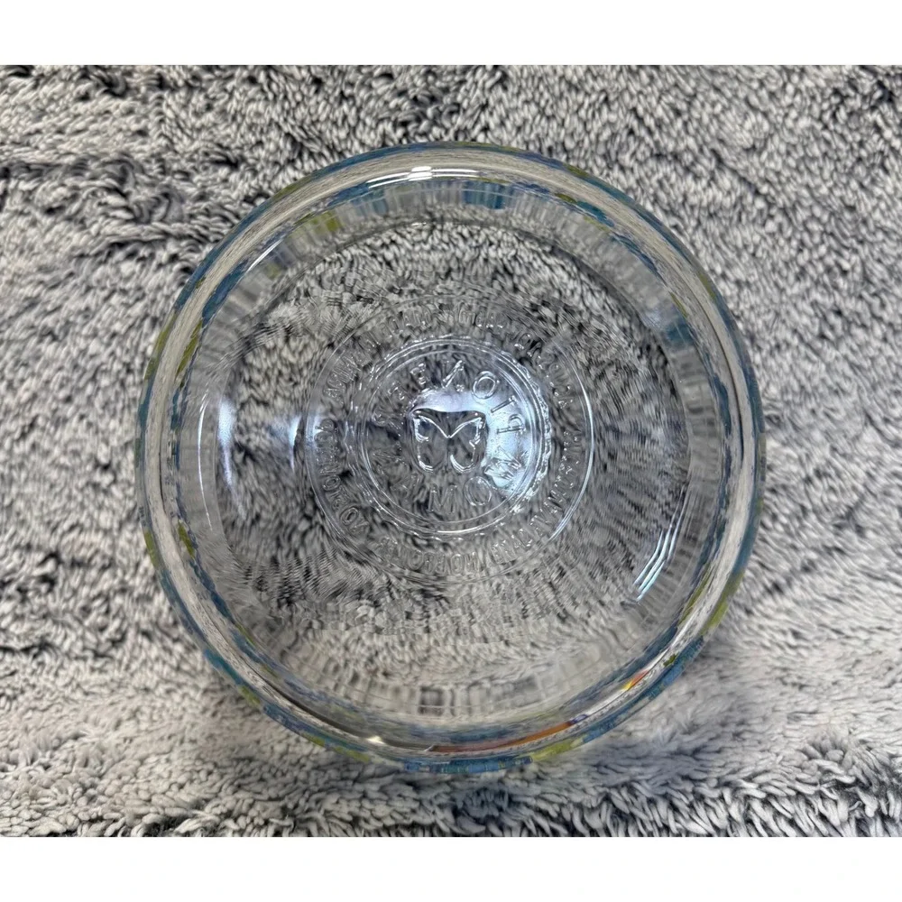 The Pioneer Woman Dazzling Dahlias Glass Storage Bowl 4 Cups 1 Qt No Lid‎ Floral
